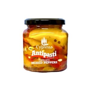 Cypressa Produced in Greece Grilled mixed peppers 280g