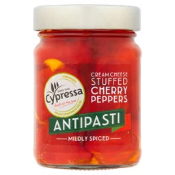 Cypressa Produced in Greece Stuffed cream cherry peppers 230g
