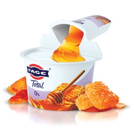Fage Total 0% fat Yoghurt with Honey 170g