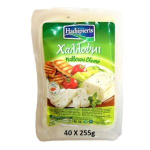 Hadjipieris semi hard cows, goat & sheeps milk Halloumi