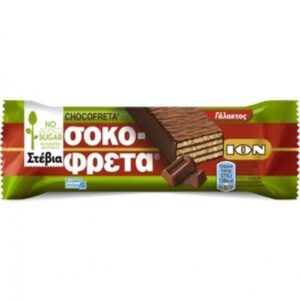 Ion Coco Freta dark chocolate covered wafer with stevia 38g