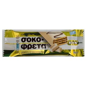 Ion Freta white Chocolate covered wafer 38g