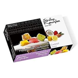 Kandys Loukoumi mixed Cocktail Flavours made in Greece 200g