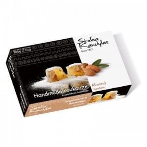 Kandys Loukoumi with Almonds made in Greece 200g