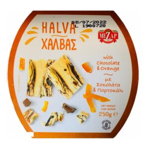 Mezap Halva with Chocolate & Orange 250g