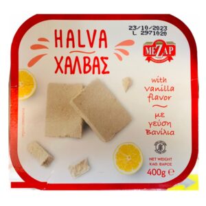 Mezap Halva with Vanilla Flavour 400g
