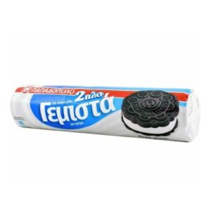 Papadopoulos Biscotello chocolate with vanilla sandwich biscuits 230g