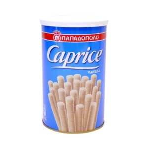 Papadopoulos Capprice wafer rolls with Vanilla 250g