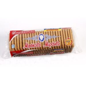 Papadopoulos Miranda biscuits with milk chocolate 140g
