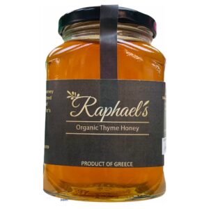 Raphael's Produced in Greece Organic Thyme Honey 500g