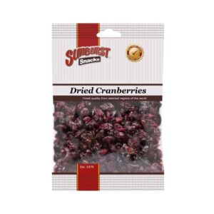 Sunburst Dried Cranberries 200g