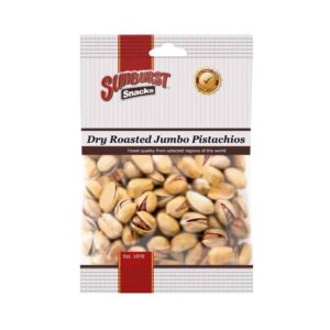 Sunburst Dry Roasted Jumbo Pistachios 150g
