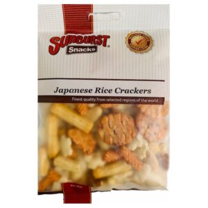 Sunburst Japanese Rice Crackers 90g