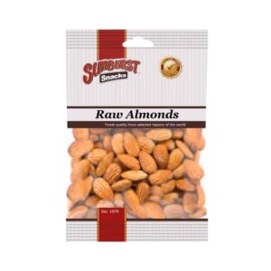 Sunburst Raw Almonds 500g