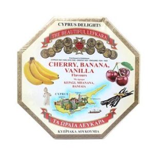 The Beautiful Lefkara Cyprus Delights Cheery, Banana & Vanilla 250g