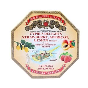 The Beautiful Lefkara Cyprus Delights Strawberry, Appricot & Lemon 250g