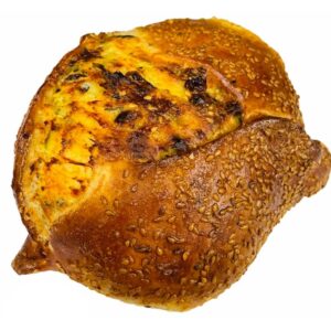 Traditional Greek Flaouna made with Greek Cheese