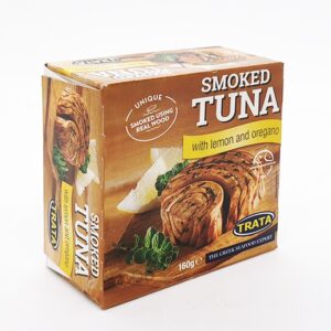 Trata Produced in Greece Smoked tuna with lemon & oregano
