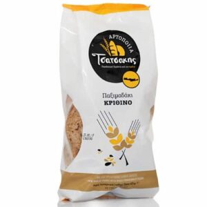 Tsatsakis Mini Barley Rusks with Wholegrain 400g