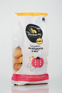 Tsatsakis feta cheese & Sun Dried tomato Rusks 400g