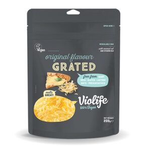Violife 100% vegan creamy original flavour grated cheese 200g